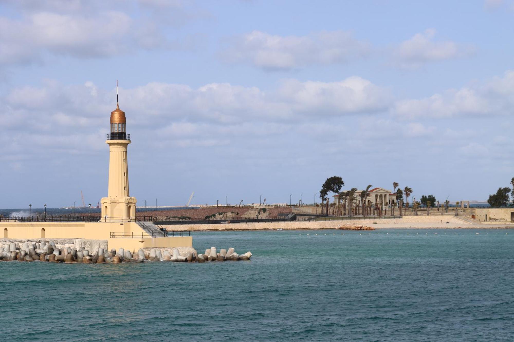 Beach Luxury Mamoura Private Beach Alexandria Bagian luar foto
