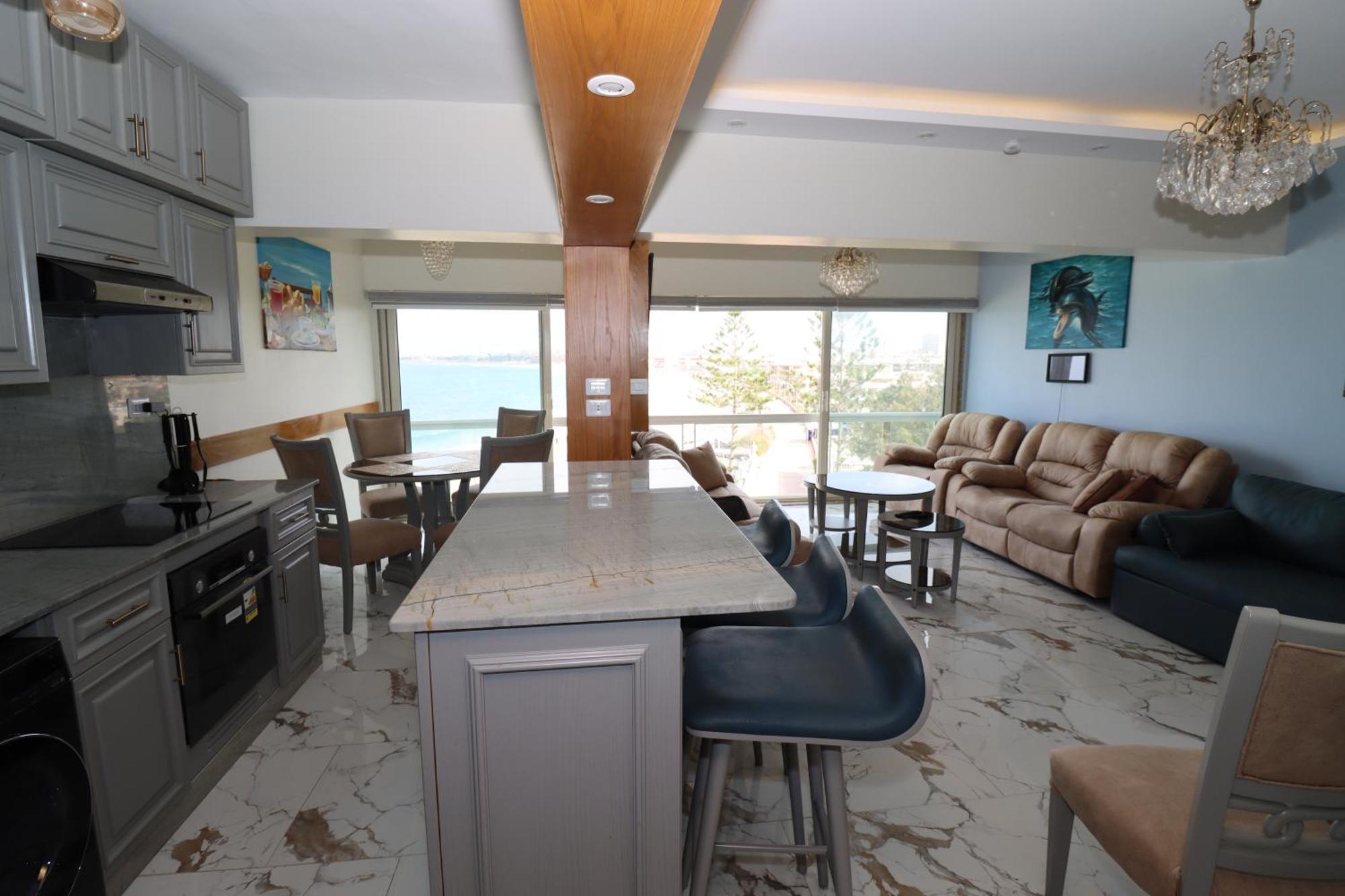 Beach Luxury Mamoura Private Beach Alexandria Bagian luar foto