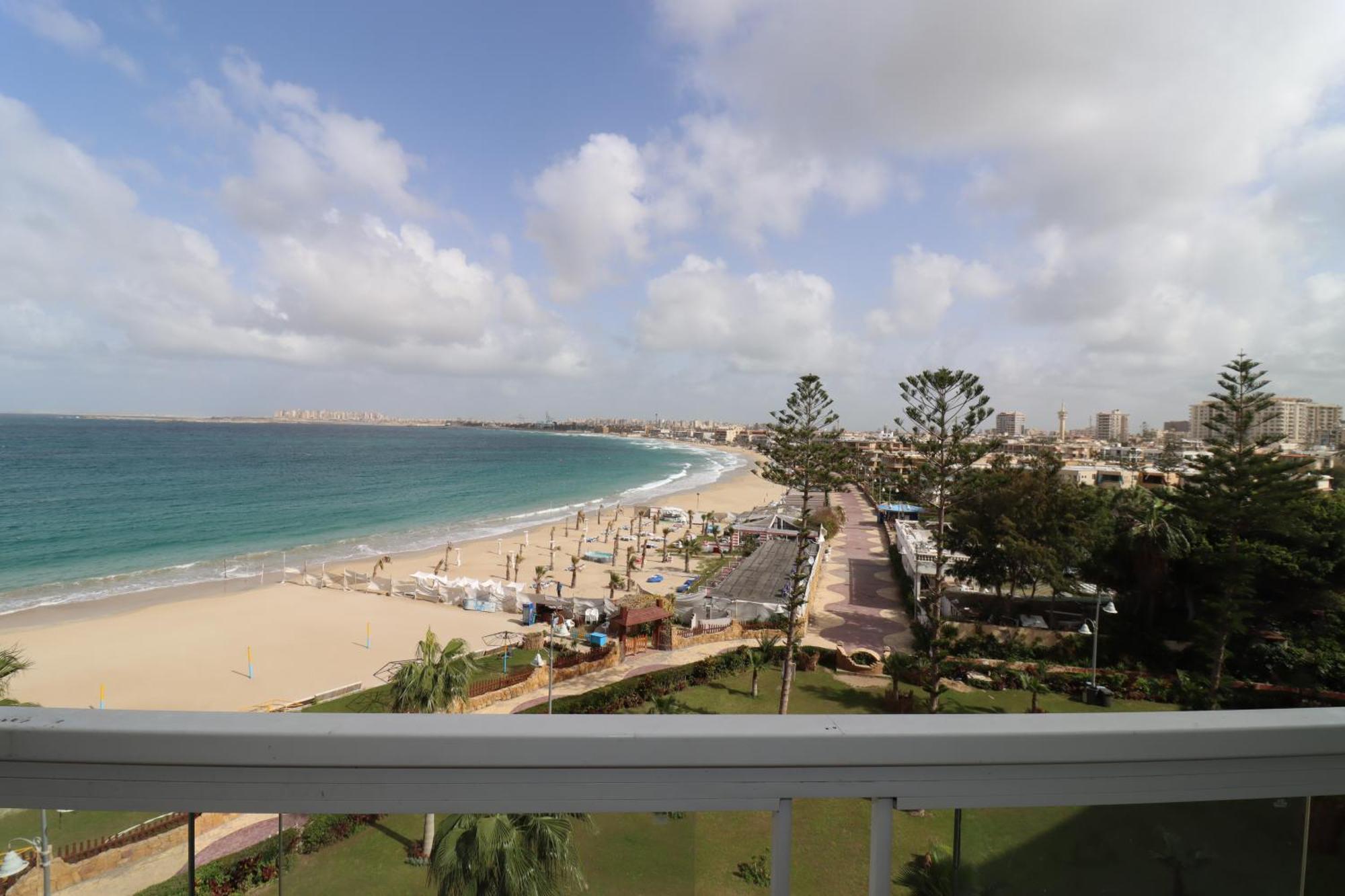 Beach Luxury Mamoura Private Beach Alexandria Bagian luar foto