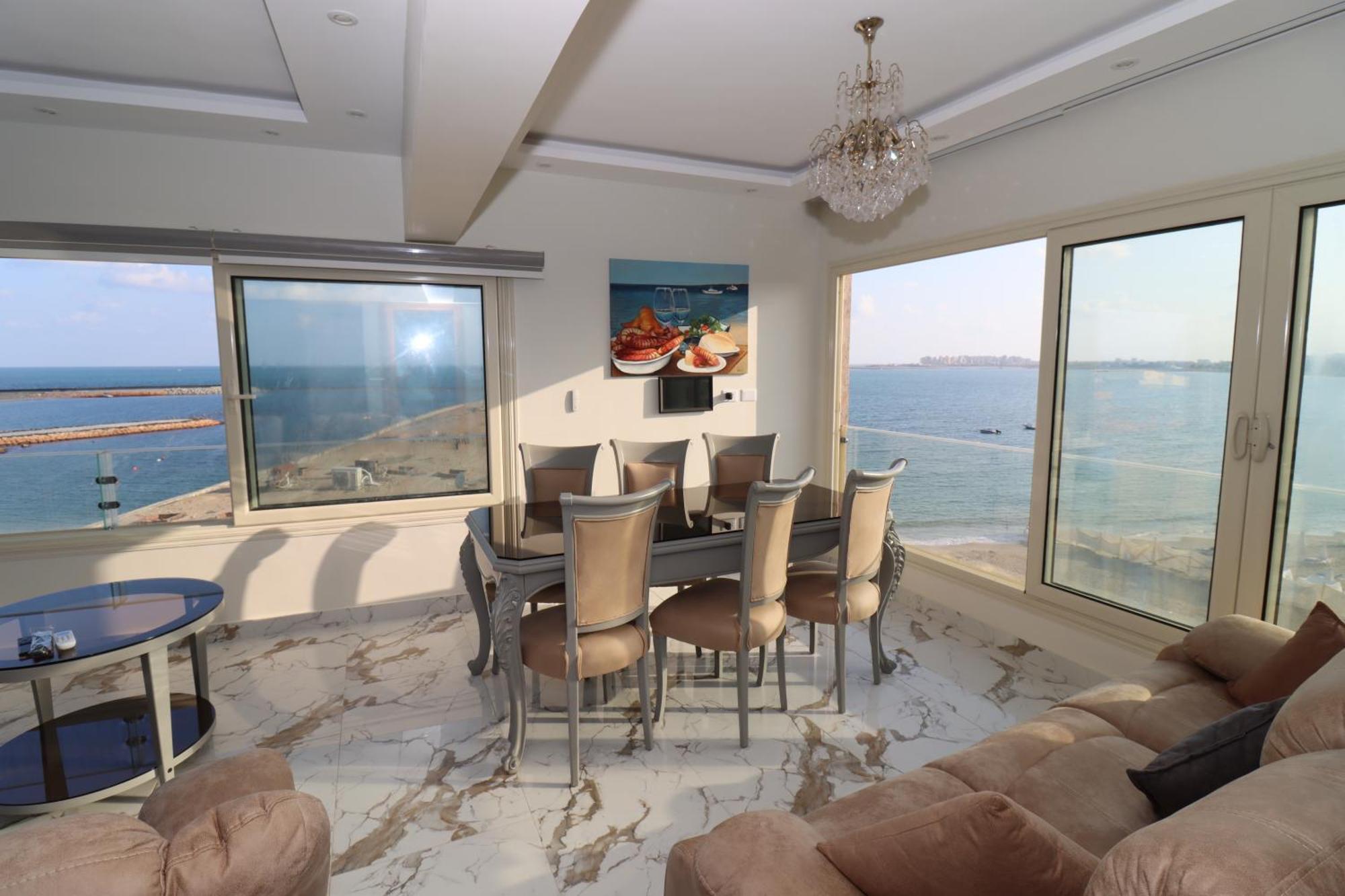 Beach Luxury Mamoura Private Beach Alexandria Bagian luar foto