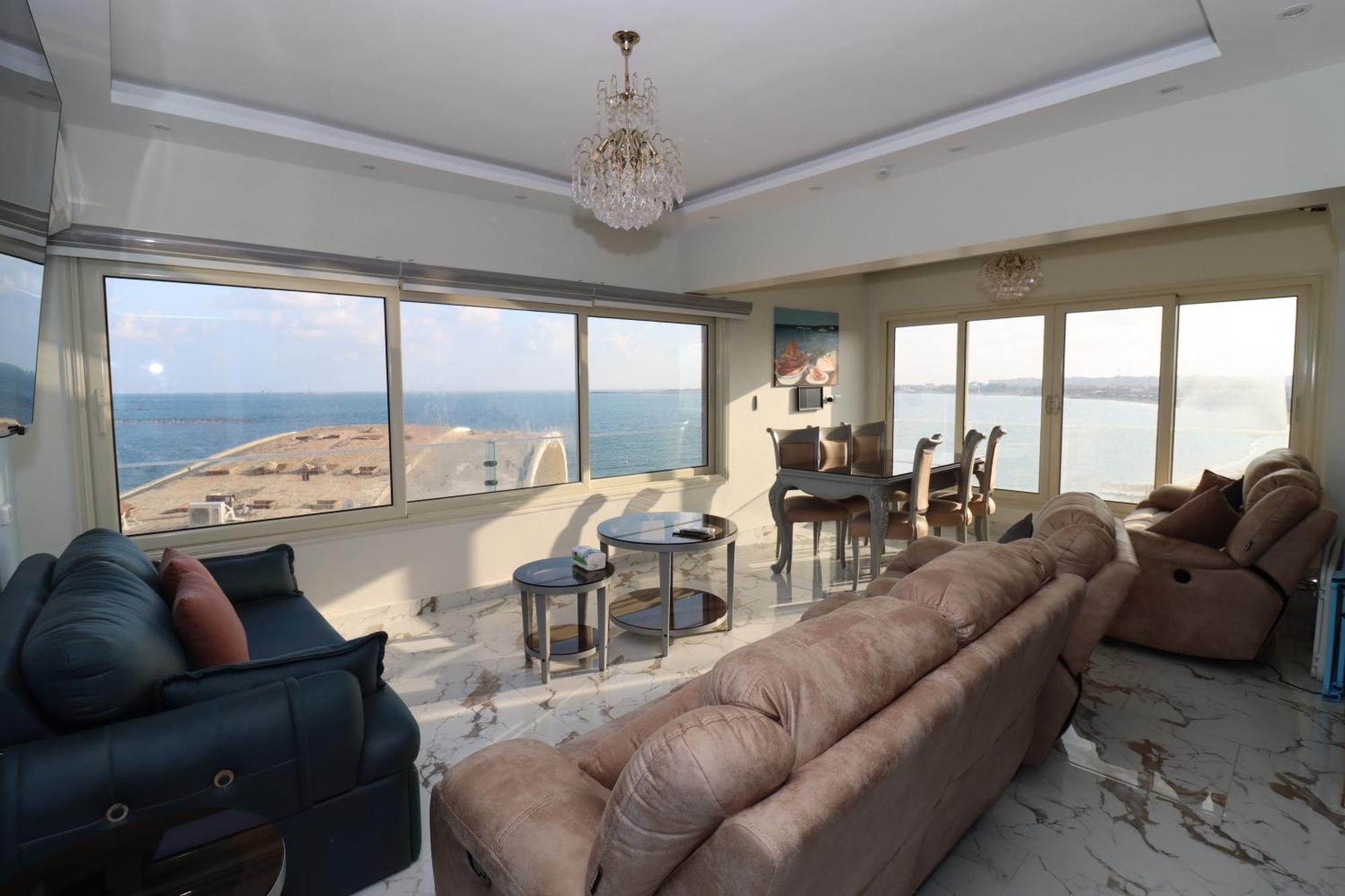 Beach Luxury Mamoura Private Beach Alexandria Bagian luar foto